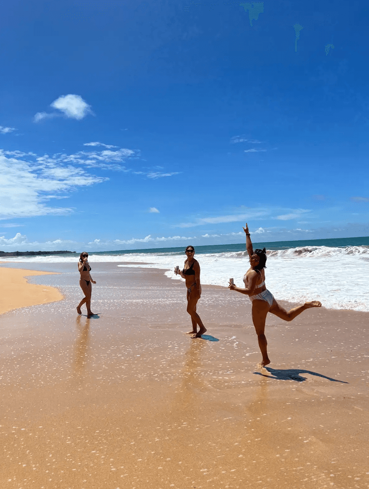 Beautiful beach moments