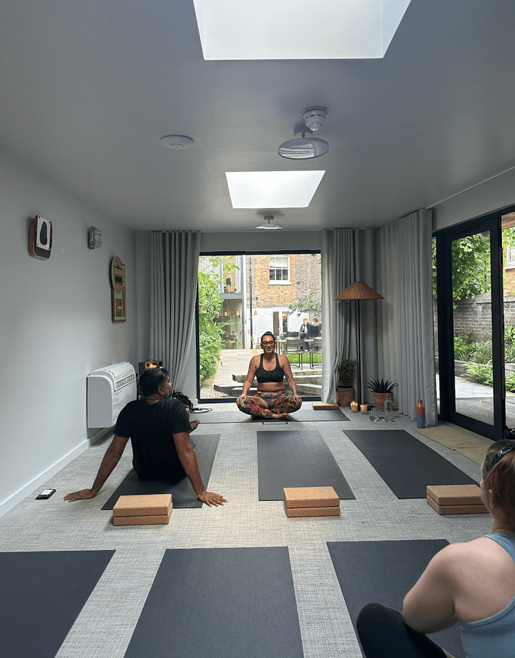 On-site weekly yoga classes