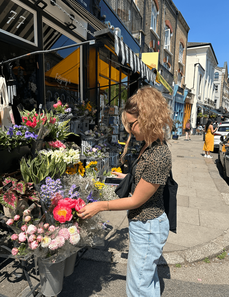 Enjoying the local markets